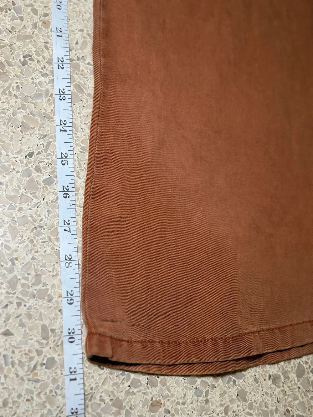 Women’s Relaxed Linen Drawstring Pants - Rust Brown